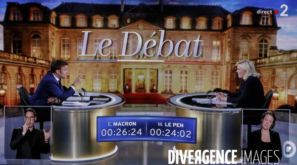 Debat televise election presidentielle 2022