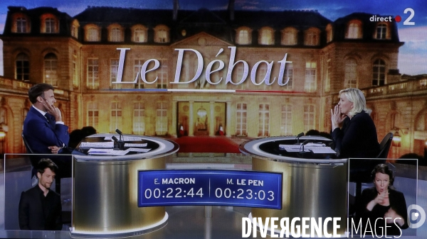 Debat televise election presidentielle 2022