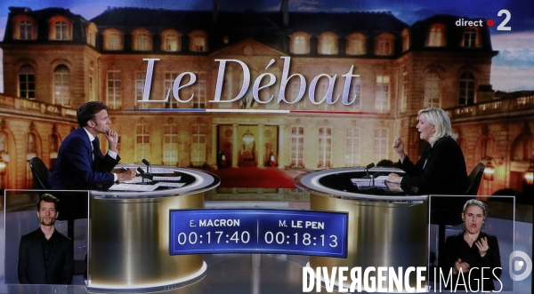 Debat televise election presidentielle 2022