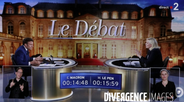 Debat televise election presidentielle 2022