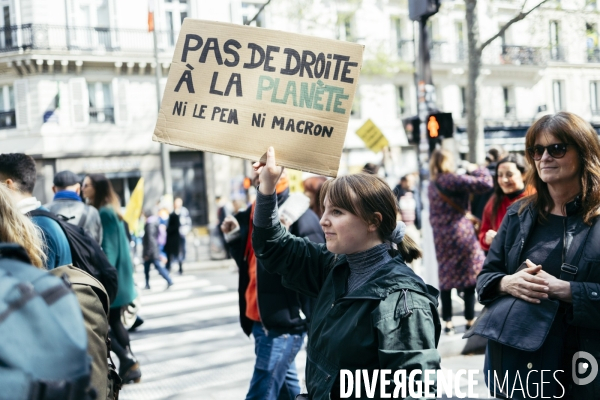 Marche Look up pour le climat et la justice sociale