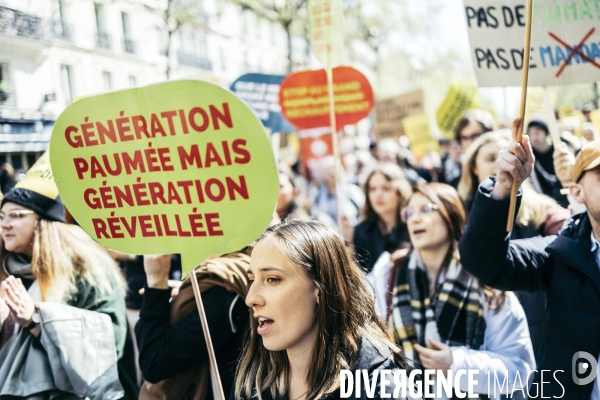 Marche Look up pour le climat et la justice sociale