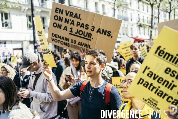 Marche Look up pour le climat et la justice sociale
