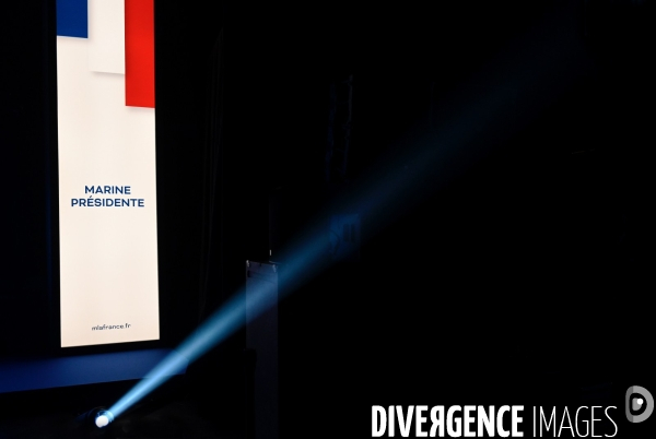 Election Presidentielle 2022 / Marine Le Pen