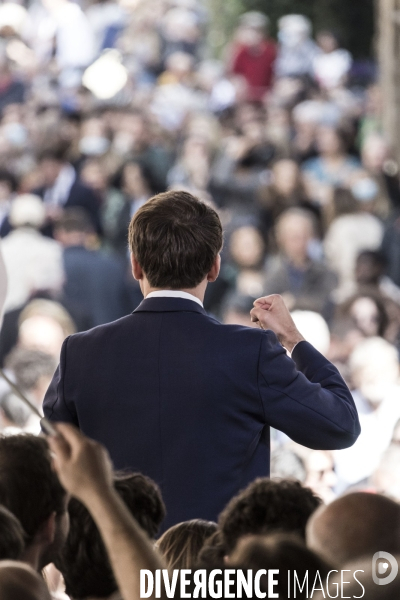 Déplacement d Emmanuel Macron dans le Lot.