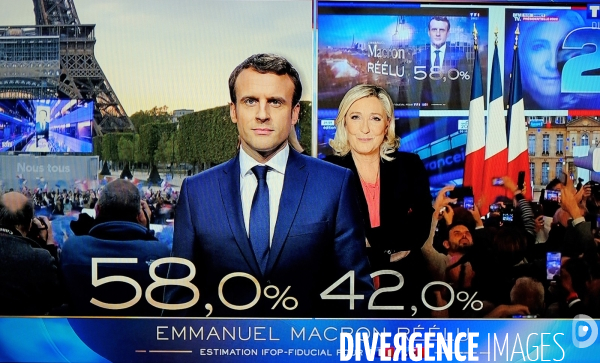 Estimations et résultats du 2 eme tour des élections présidentielles 2022