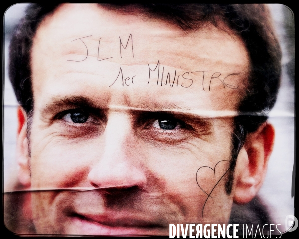 Emmanuel Macron / Jean Luc Melenchon