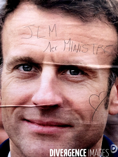 Emmanuel Macron / Jean Luc Melenchon