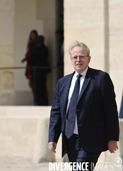 Hommage national à Michel Bouquet aux invalides