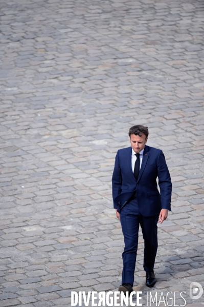 Hommage national à Michel Bouquet aux invalides