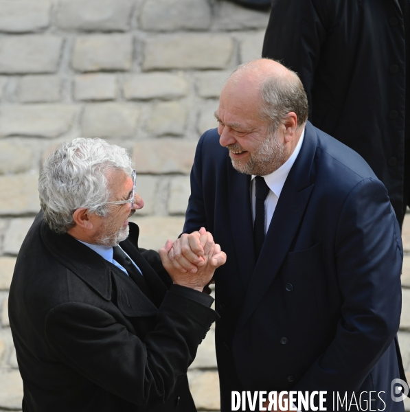 Hommage national à Michel Bouquet aux invalides