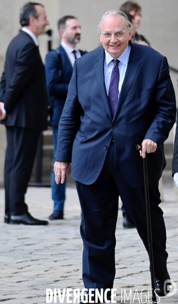 Hommage national à Michel Bouquet aux invalides