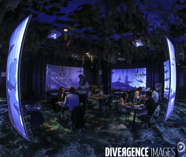 Under the sea premier restaurant immersif de paris