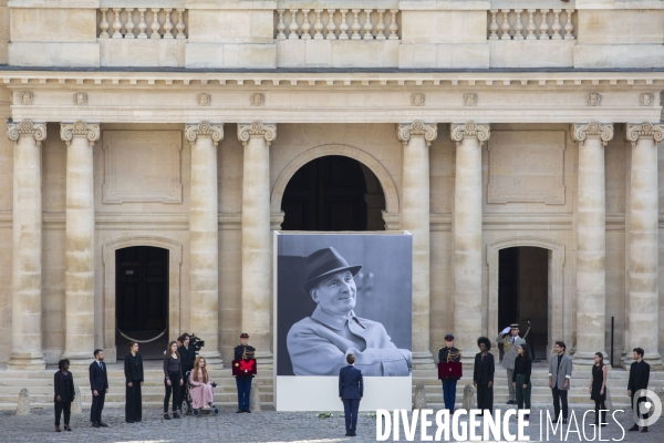 Cérémonie d hommage à Michel BOUQUET aux Invalides