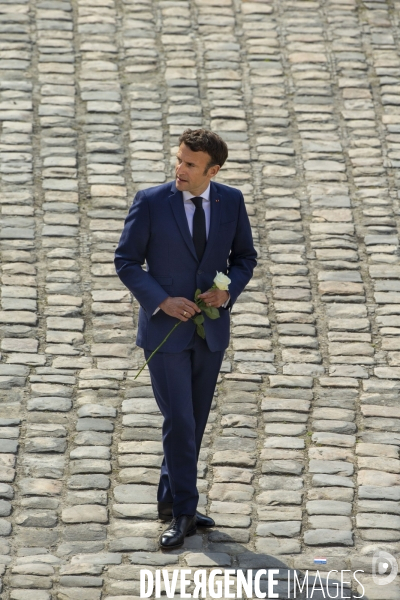 Cérémonie d hommage à Michel BOUQUET aux Invalides