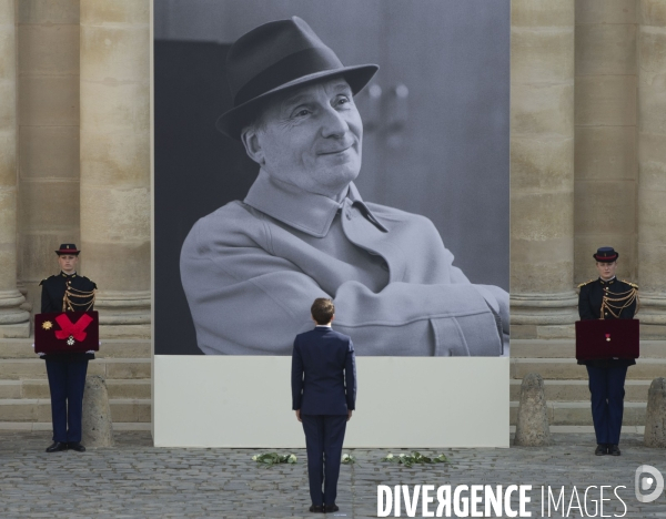 Cérémonie d hommage à Michel BOUQUET aux Invalides