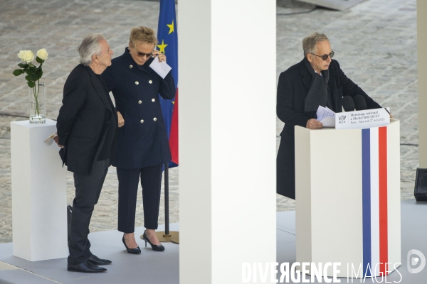 Cérémonie d hommage à Michel BOUQUET aux Invalides