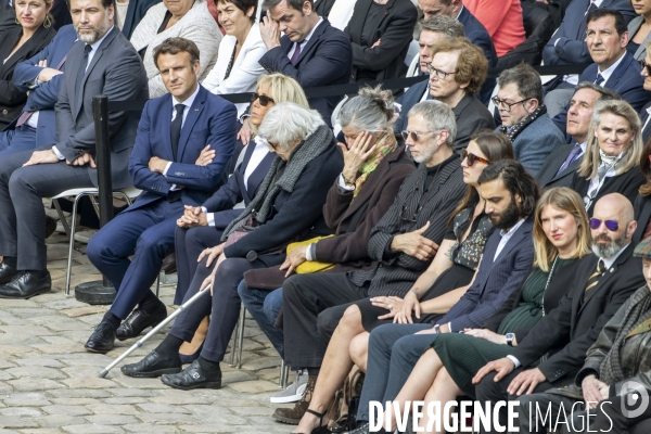 Cérémonie d hommage à Michel BOUQUET aux Invalides