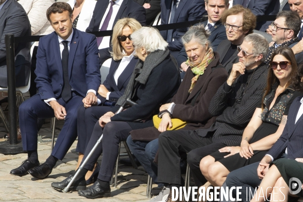 Cérémonie d hommage à Michel BOUQUET aux Invalides