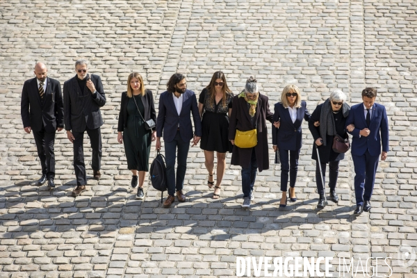 Cérémonie d hommage à Michel BOUQUET aux Invalides