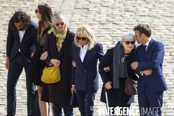 Cérémonie d hommage à Michel BOUQUET aux Invalides