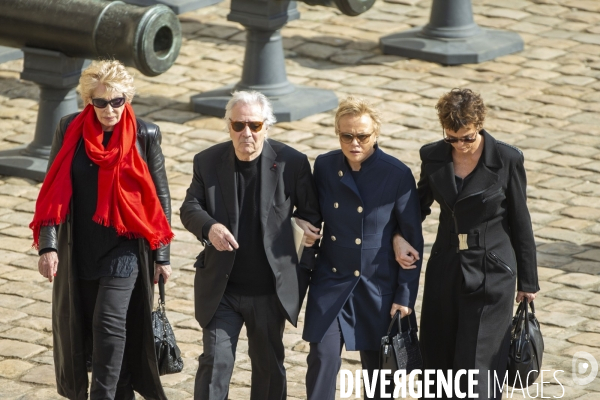 Cérémonie d hommage à Michel BOUQUET aux Invalides