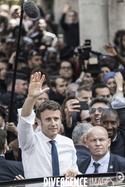 Emmanuel Macron réélu, premier déplacement dans le Val d Oise