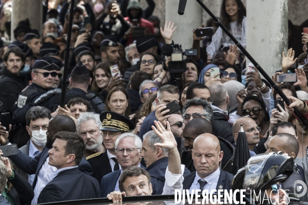 Emmanuel Macron réélu, premier déplacement dans le Val d Oise