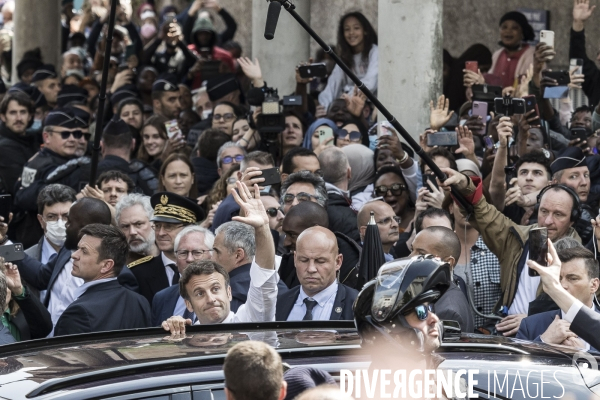 Emmanuel Macron réélu, premier déplacement dans le Val d Oise