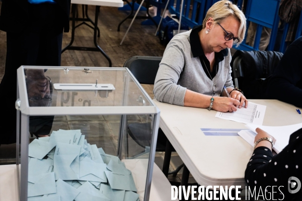 Le deuxieme tour de l election presidentielle dans le nord