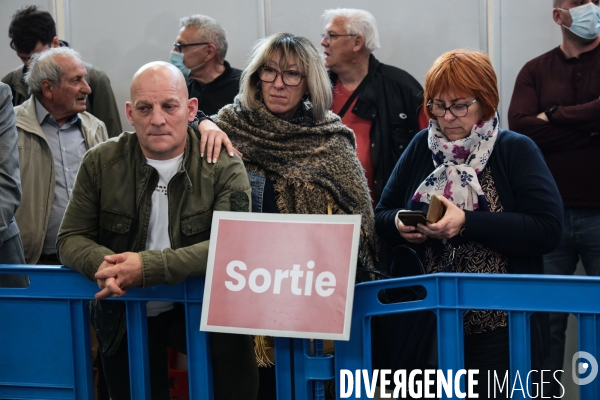 Le deuxieme tour de l election presidentielle dans le nord