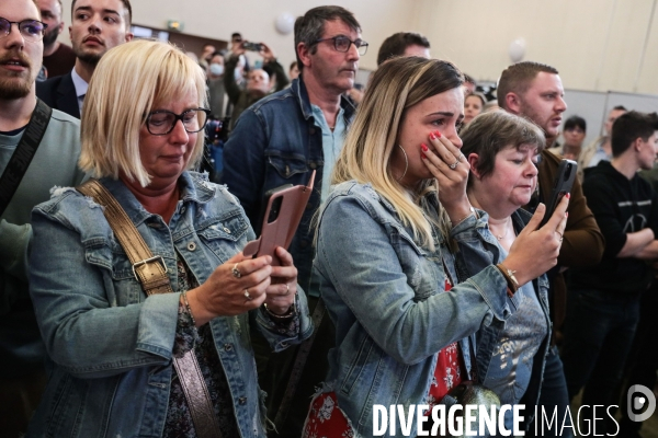 Le deuxieme tour de l election presidentielle dans le nord