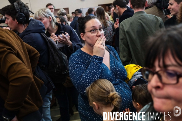 Le deuxieme tour de l election presidentielle dans le nord