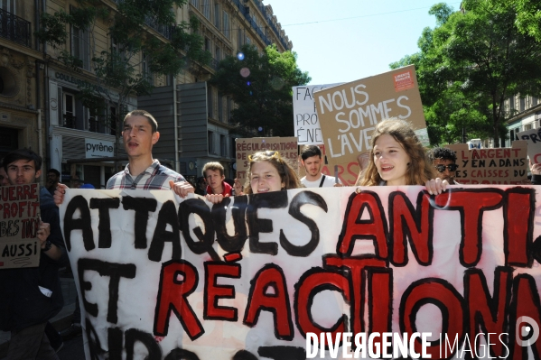 Manifestation du Premier Mai à Marseille