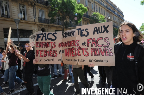 Manifestation du Premier Mai à Marseille