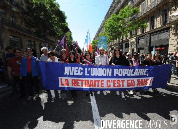 Manifestation du Premier Mai à Marseille