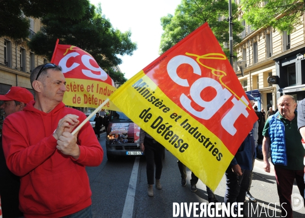 Manifestation du Premier Mai à Marseille