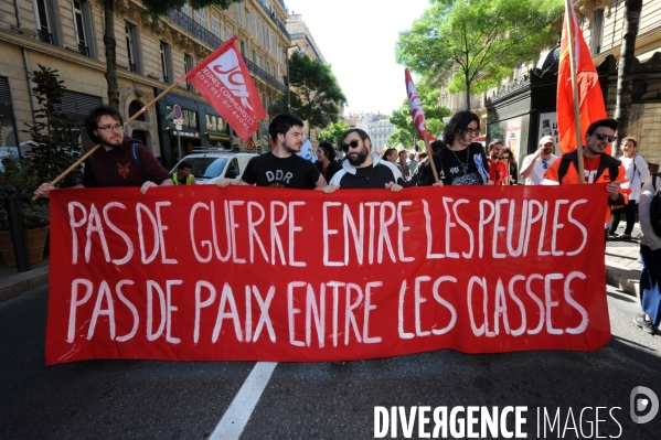 Manifestation du Premier Mai à Marseille