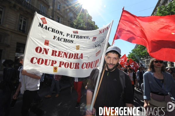 Manifestation du Premier Mai à Marseille