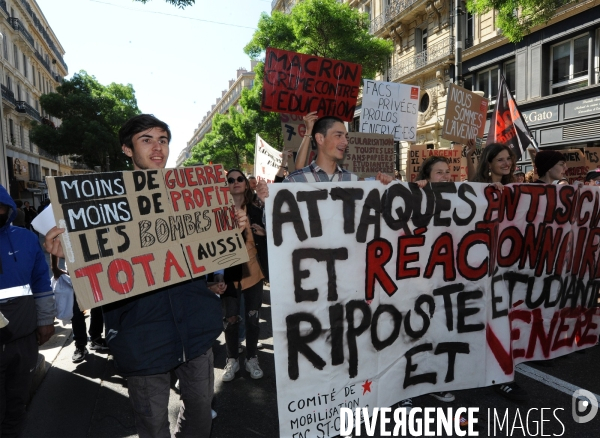 Manifestation du Premier Mai à Marseille