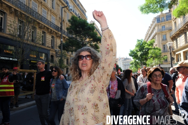 Manifestation du Premier Mai à Marseille