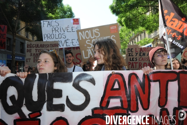 Manifestation du Premier Mai à Marseille