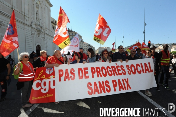 Manifestation du Premier Mai à Marseille