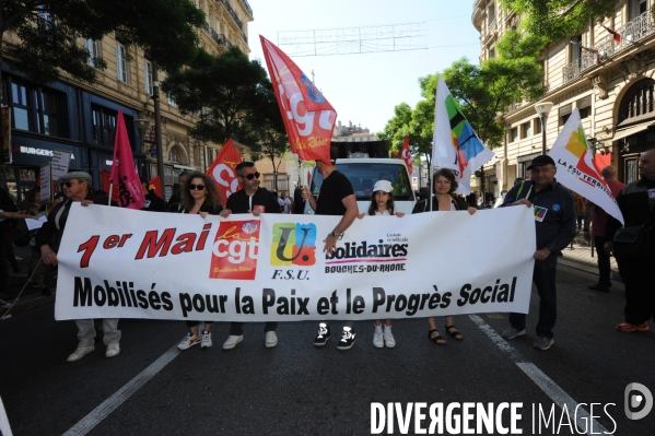 Manifestation du Premier Mai à Marseille