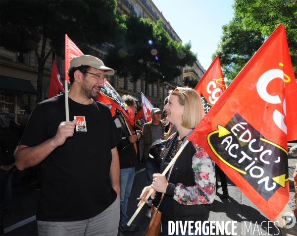 Manifestation du Premier Mai à Marseille