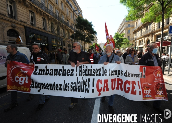 Manifestation du Premier Mai à Marseille