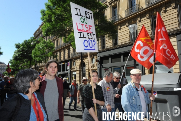 Manifestation du Premier Mai à Marseille