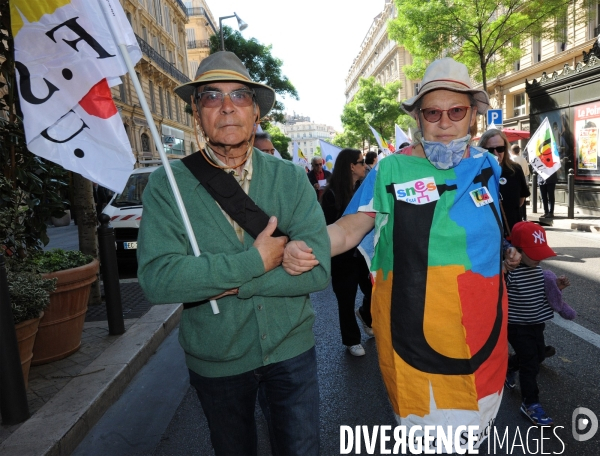 Manifestation du Premier Mai à Marseille