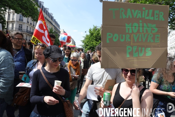 Défilé du 1er Mai à Paris