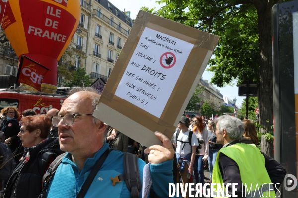 Défilé du 1er Mai à Paris